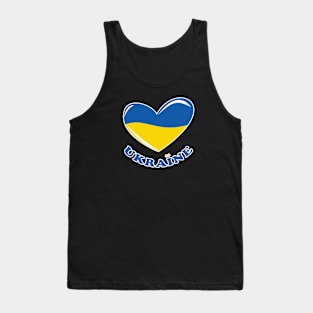 Ukrainian heart Tank Top